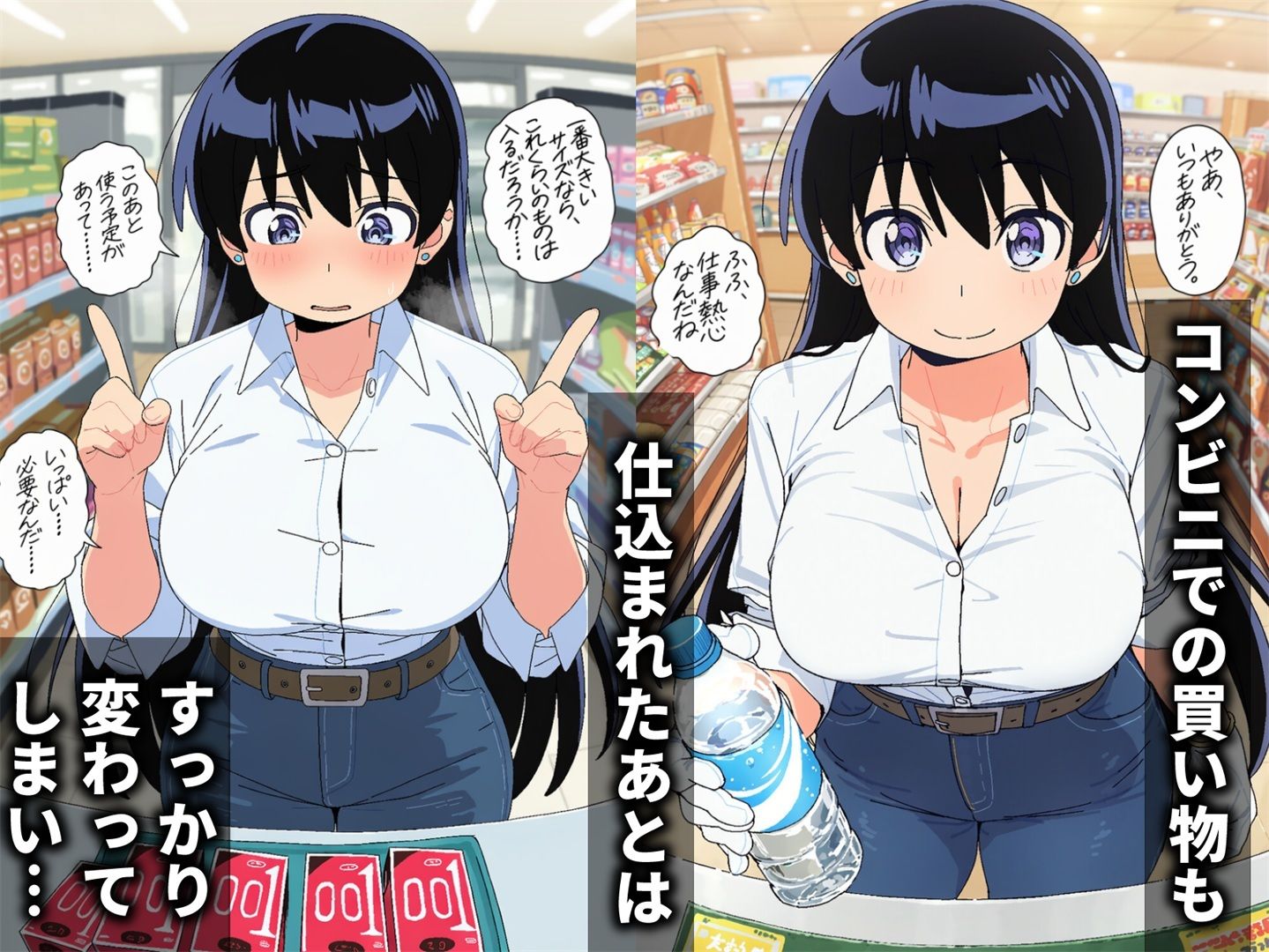 山で襲われて部屋に連れ込まれた鉱石採集女子 サンプル4ページ目