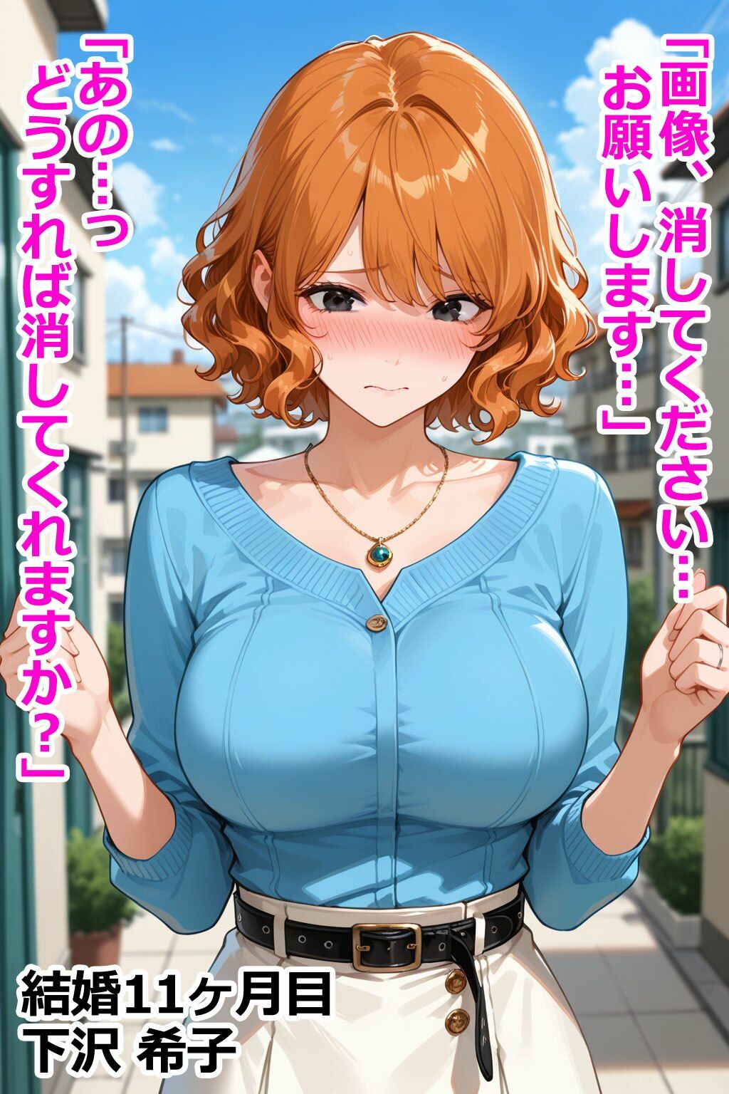 巨乳新妻脅迫編 即堕ち3コマ サンプル3ページ目