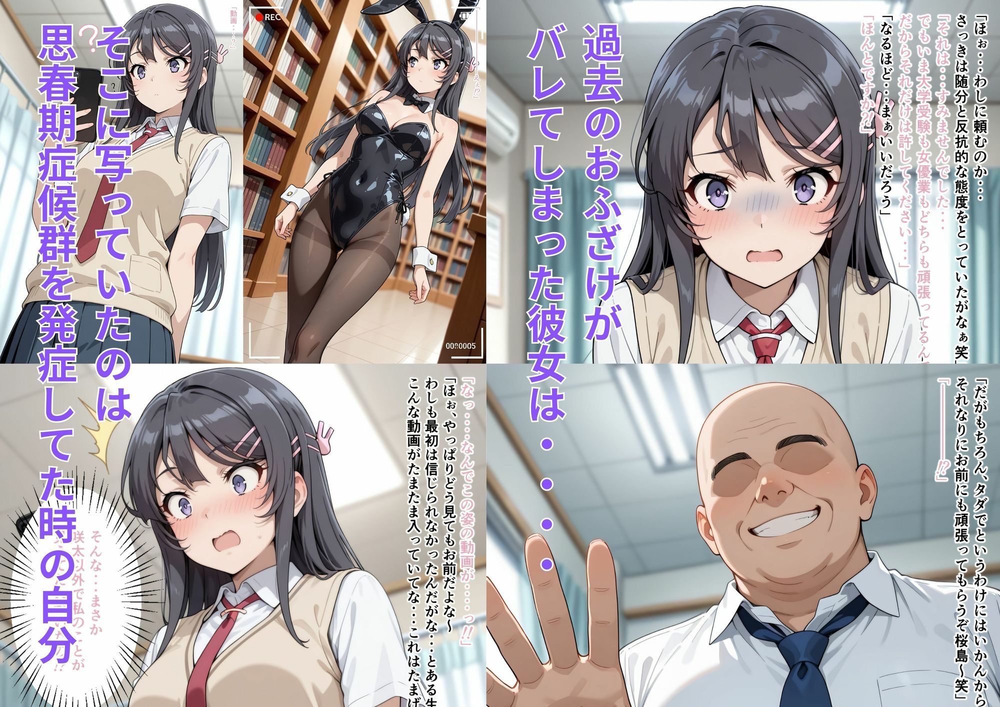 青春はメス豚と共に サンプル2ページ目