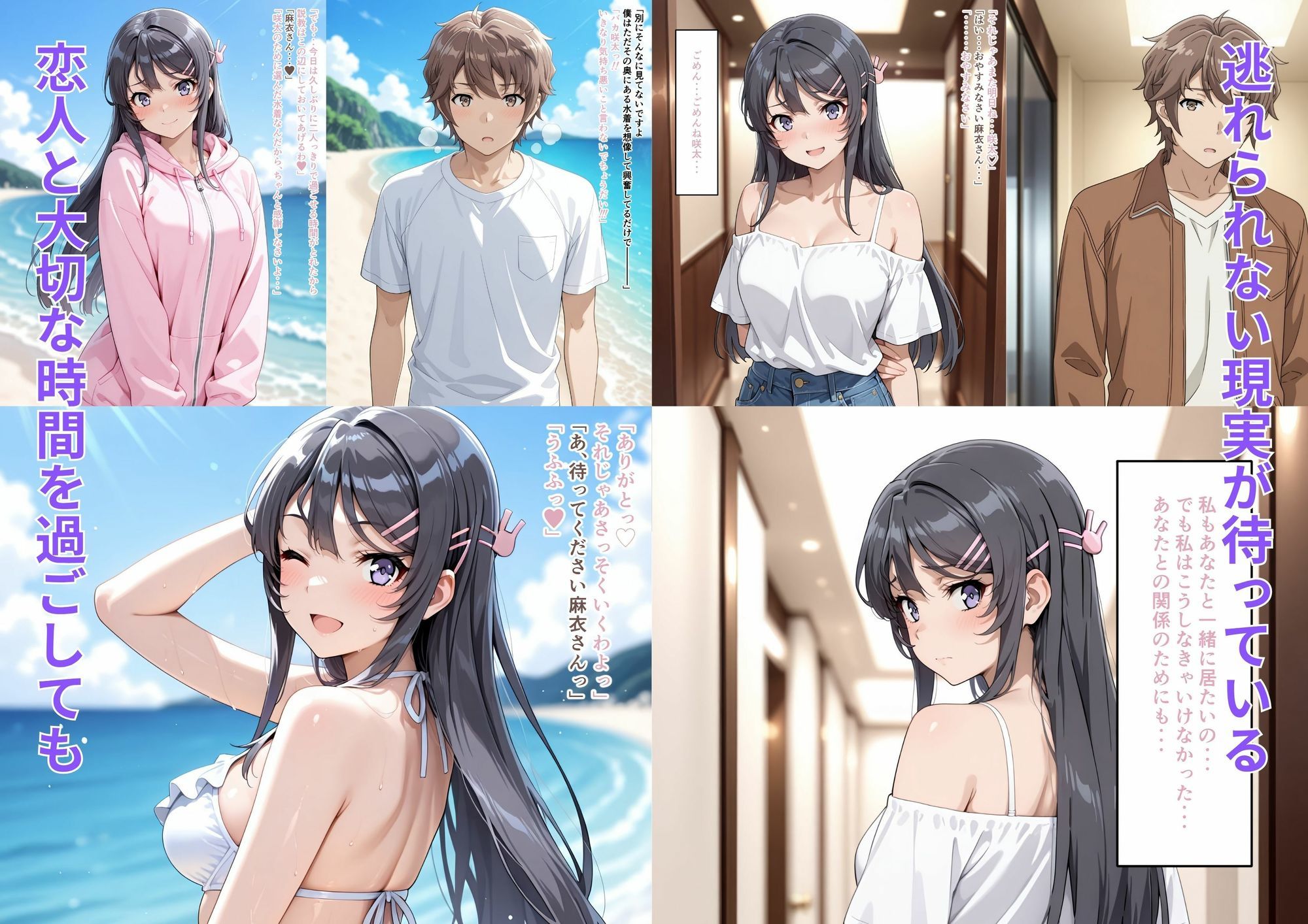 青春はメス豚と共に サンプル7ページ目