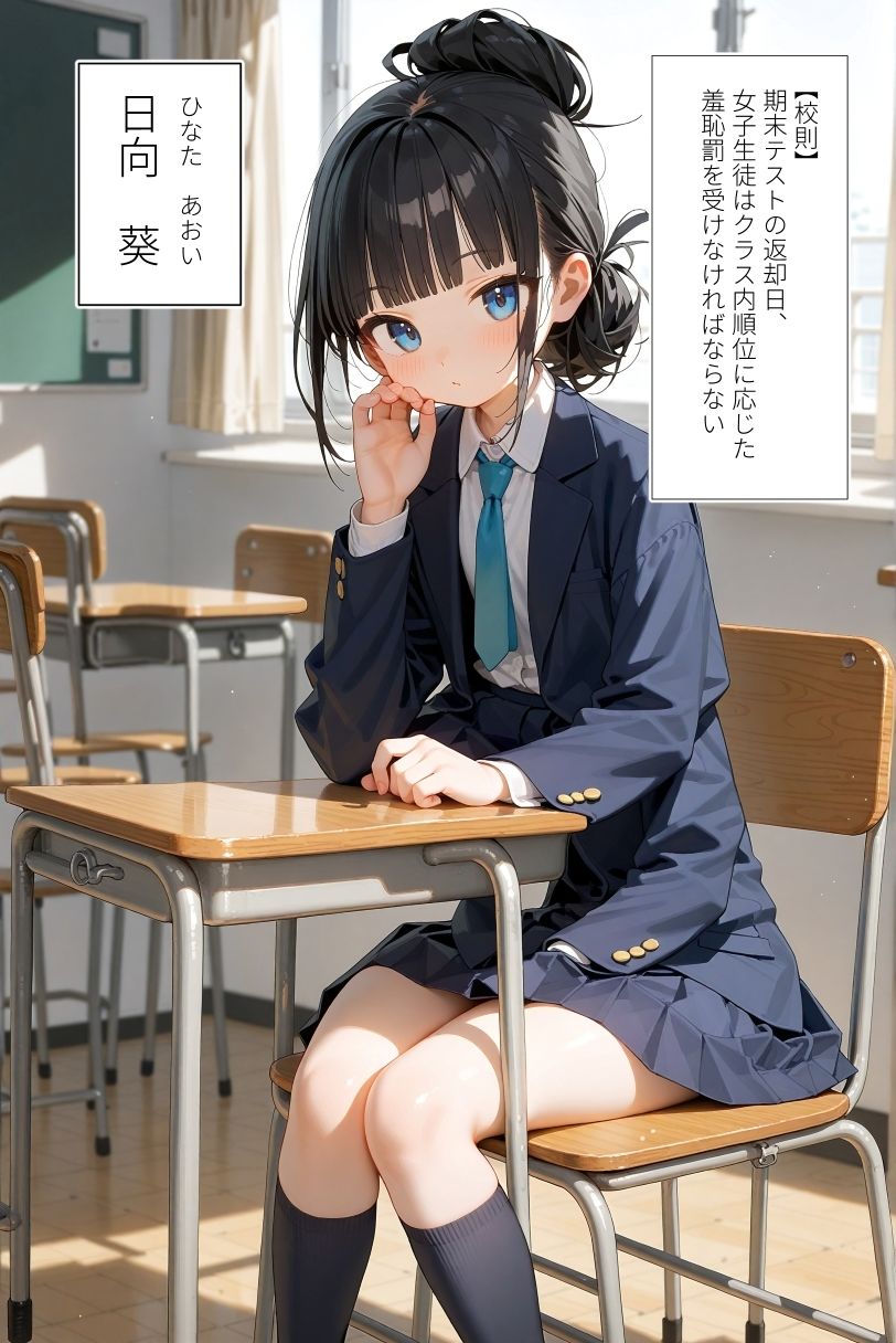 羞恥校則〜成績に応じた羞恥罰1〜 サンプル2ページ目