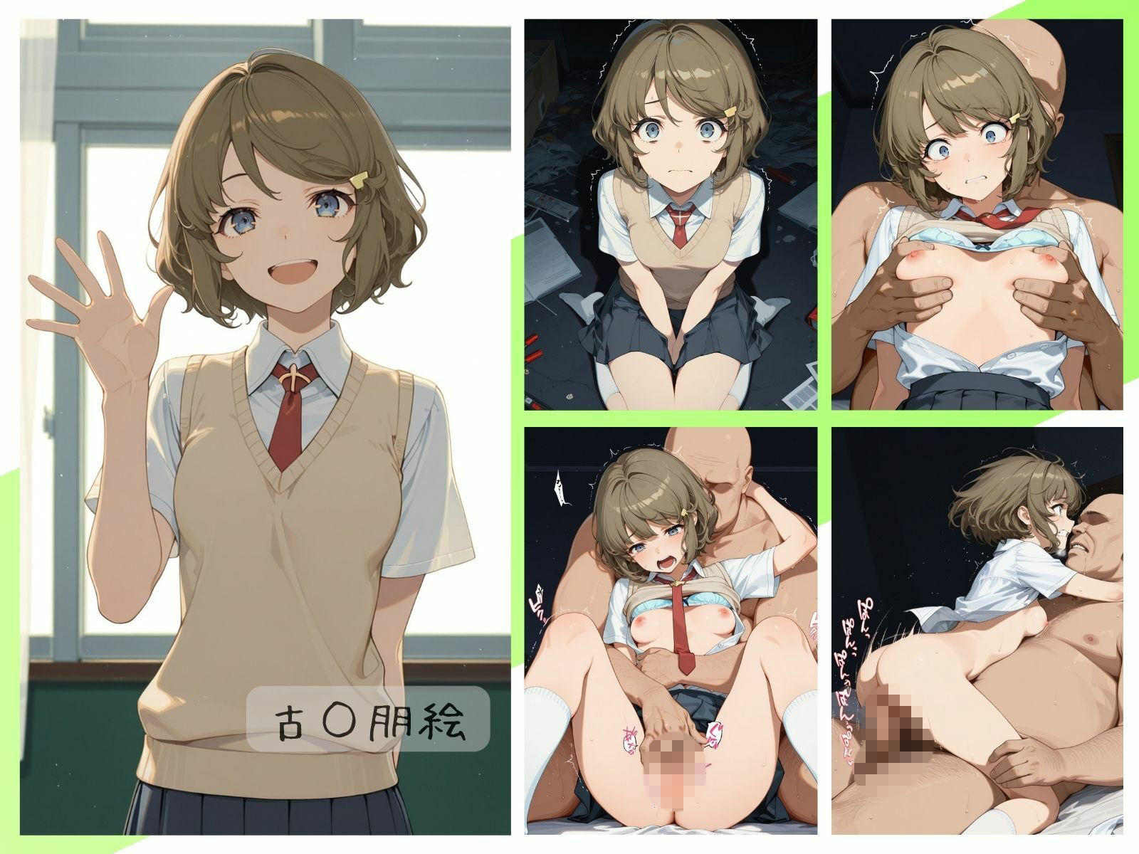 青ブタ女子わからせまとめ サンプル3ページ目