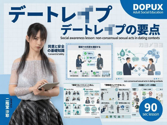 【△20】パンチラガチャ★二階堂 沙耶 大学に進学し強豪予備校『DOPUX（ドピュックス）』で社会人向け講座（性犯罪）を教える名物講師に！（Vol.035:デートレ●プ）