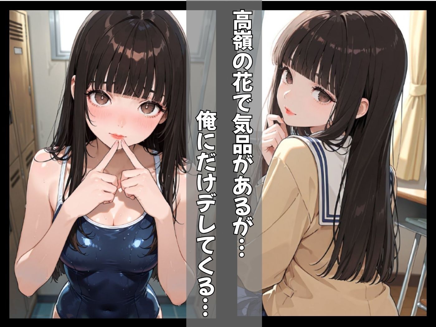 箱入りセレブな俺の彼女が担任教師のオナホになった件 サンプル2ページ目