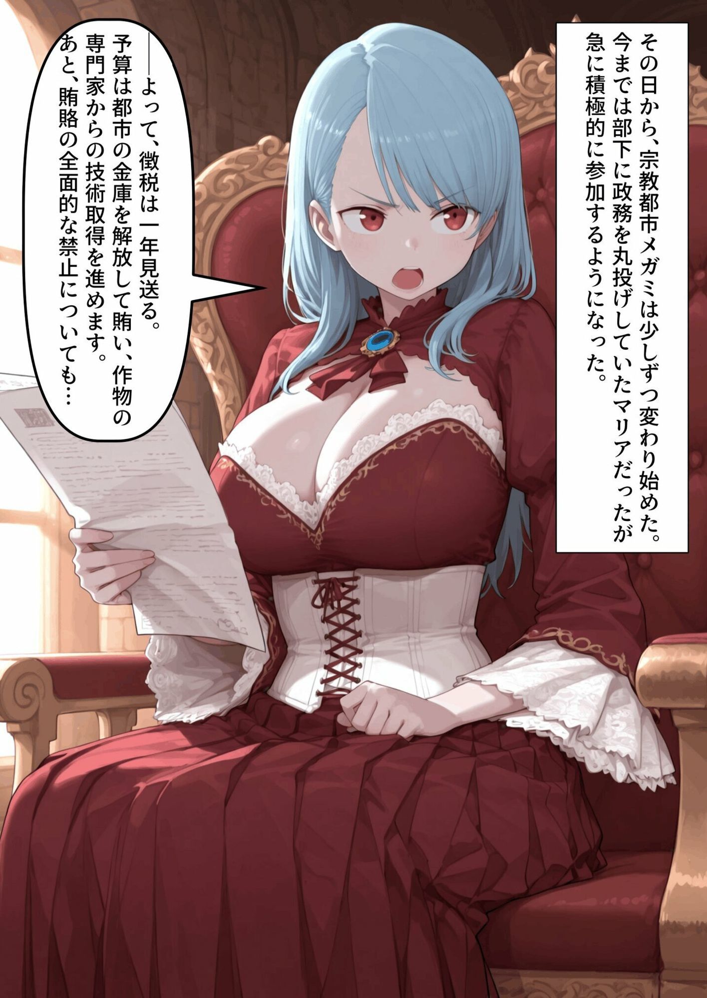 【乗っ取り】女神が勧める最高のストレス発散 サンプル7ページ目