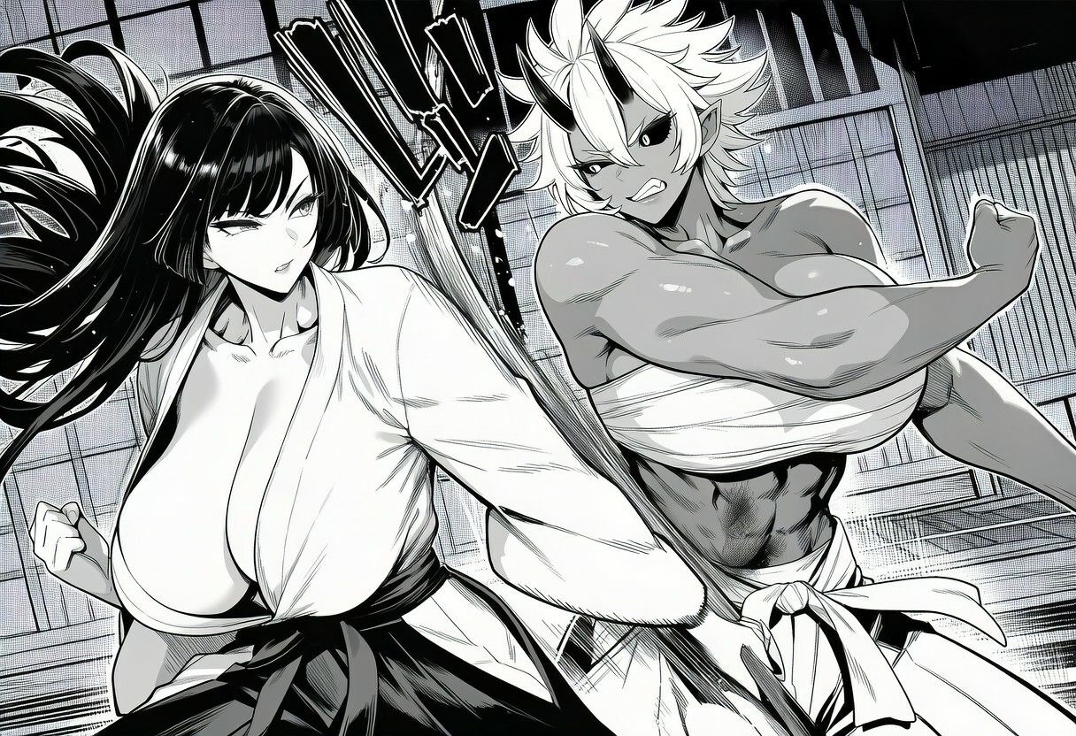 敗北する対魔師たち2 サンプル3ページ目