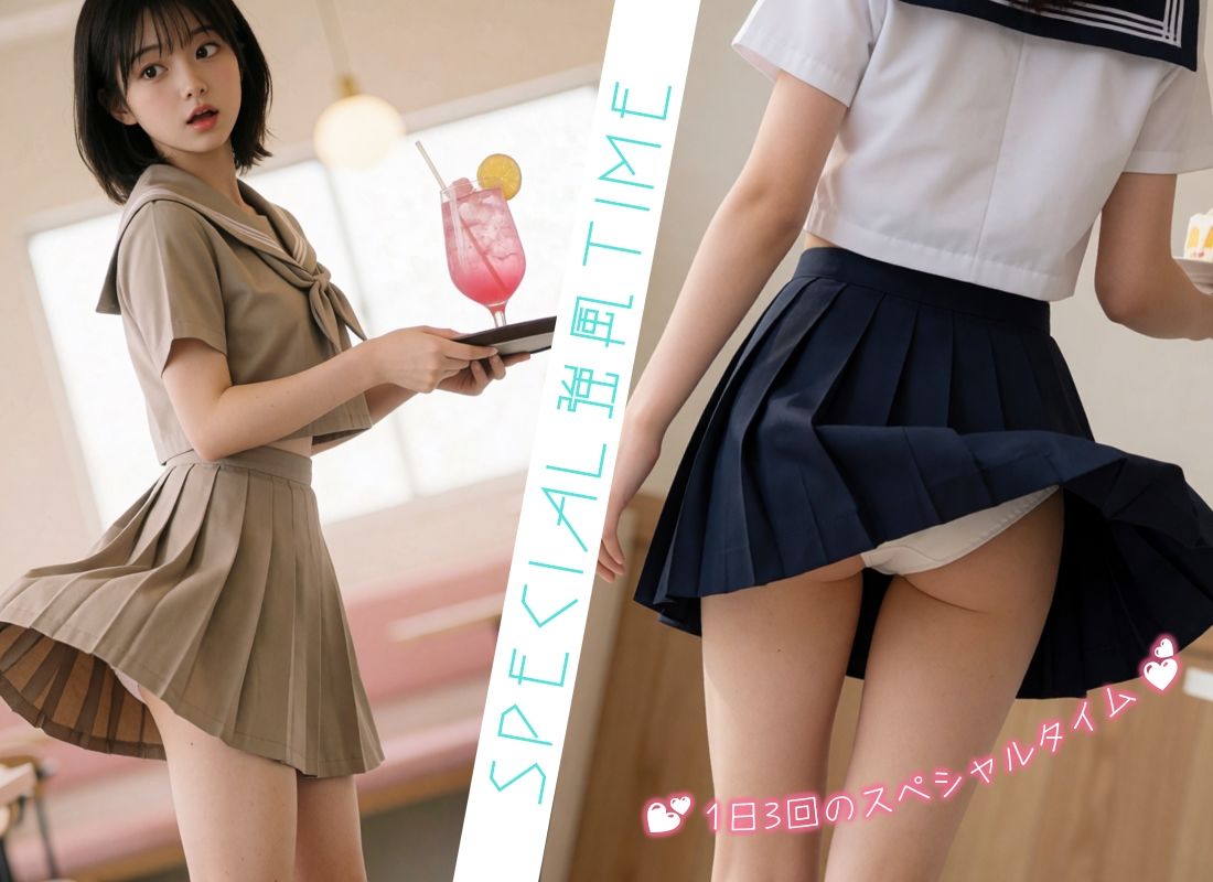 コンカフェの女の子 サンプル2ページ目