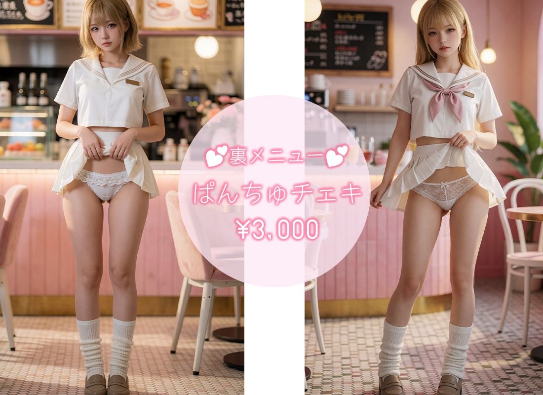 コンカフェの女の子 サンプル5ページ目