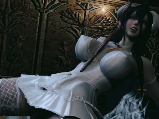 【サキュバス触手】淫魔アルベドを触手で●す動画【約35分】 サンプル1ページ目