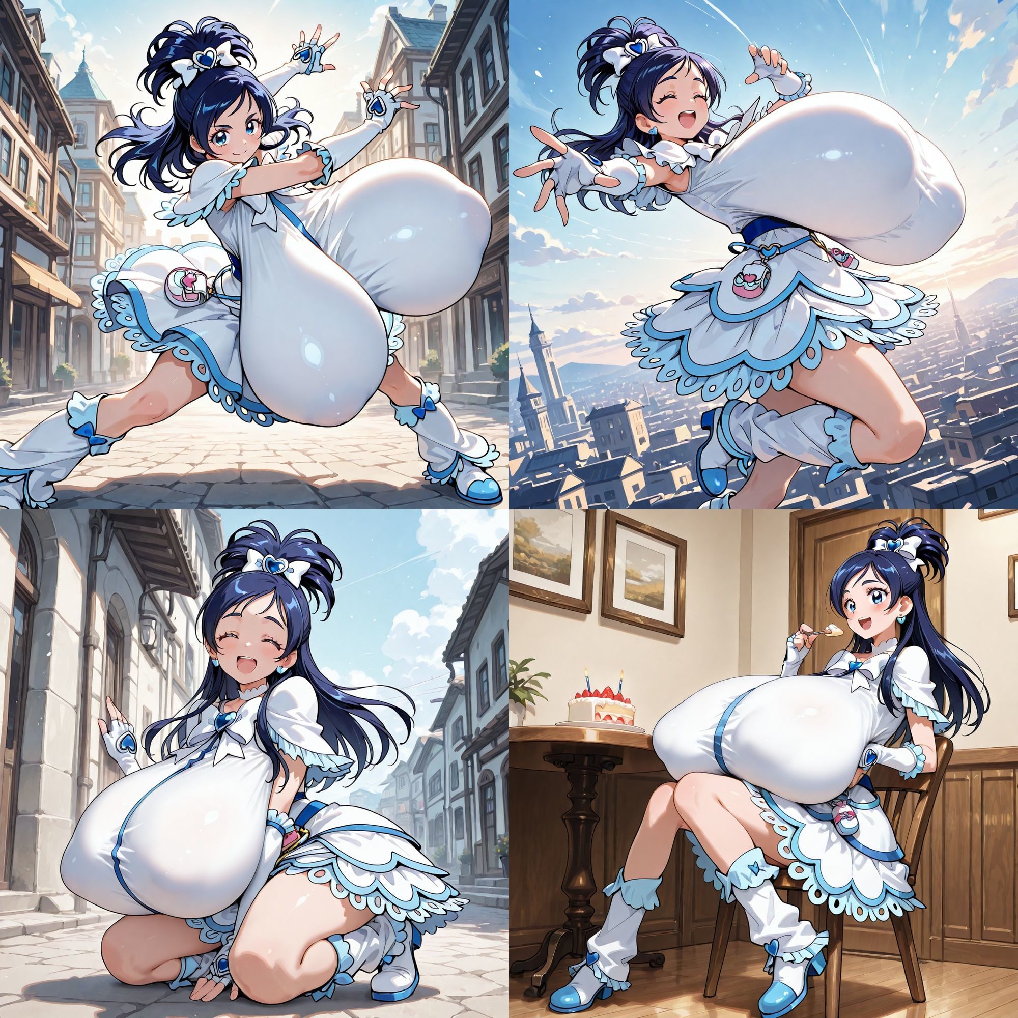 Happiness for Magicalgirls （キュ〇ホワイト編） サンプル1ページ目