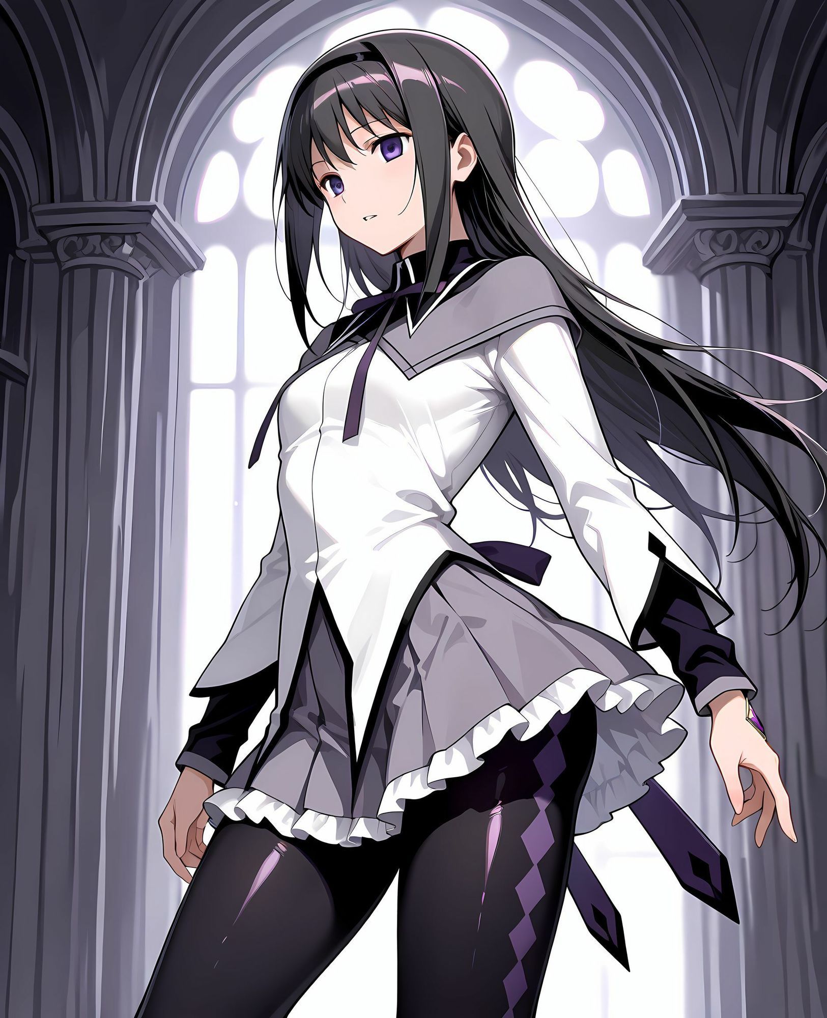 魔法少女○脳丸呑み悪堕ち〜爆乳化サキュバス転生〜 サンプル2ページ目