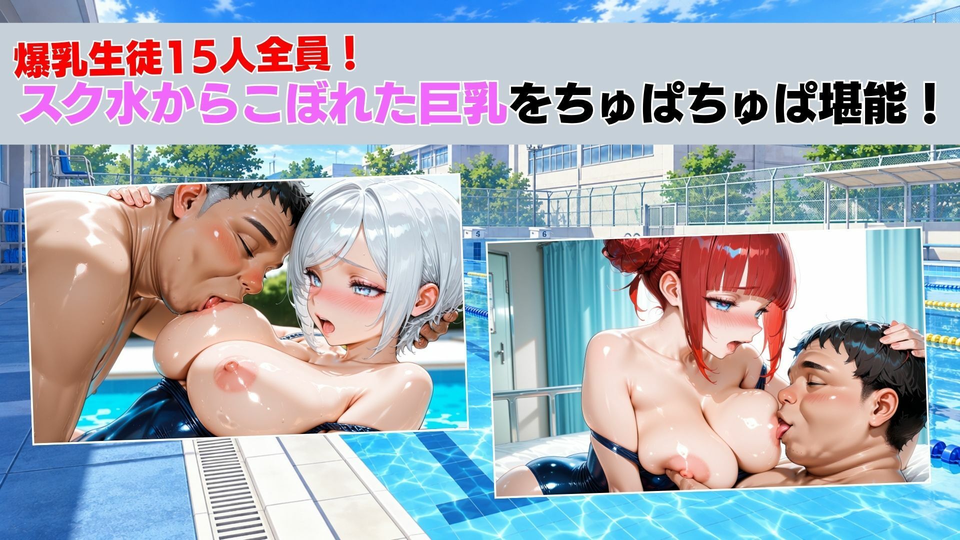 ちゅぱちゅぱ甘えて巨乳あまあま学園〜Vol.2〜 サンプル3ページ目