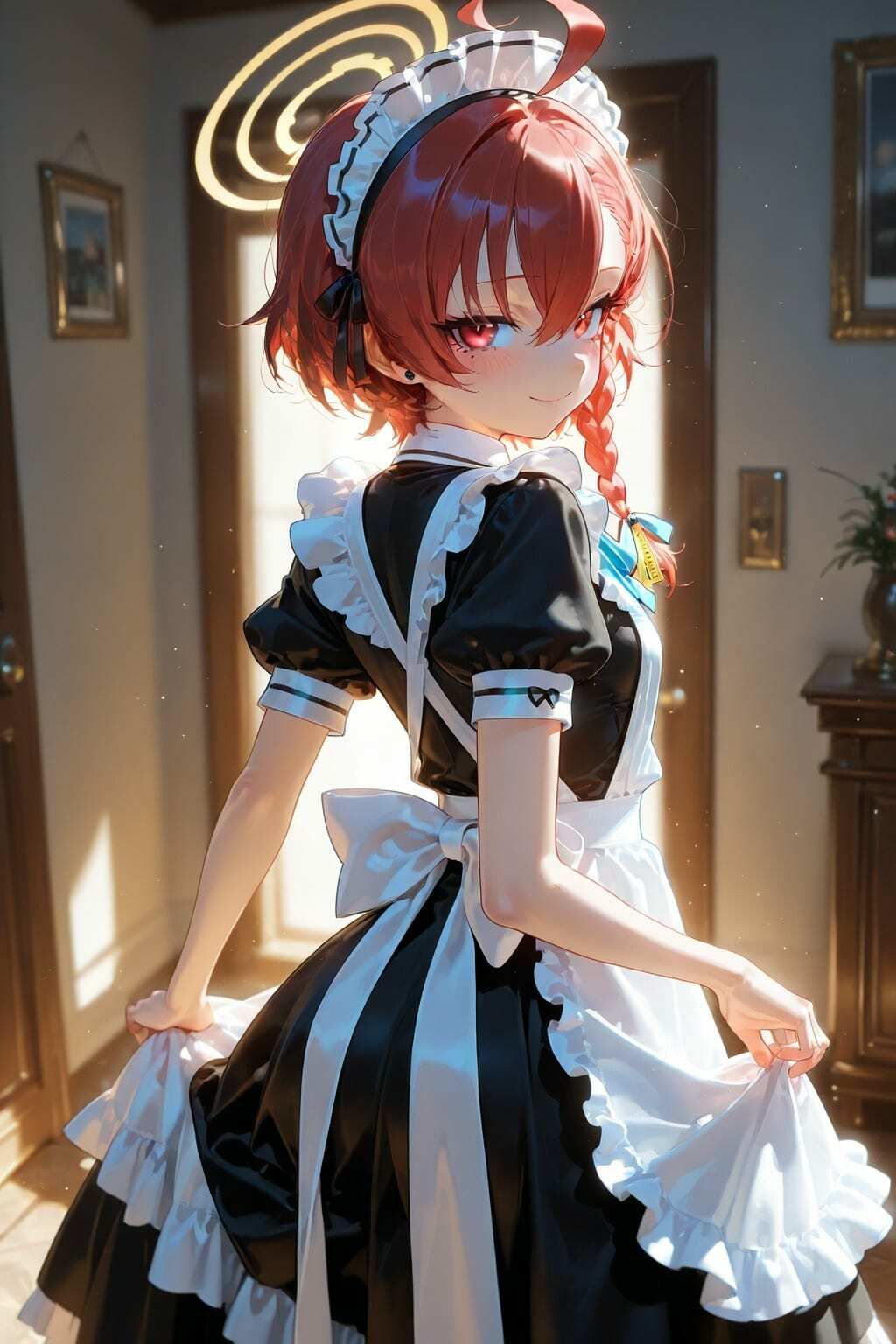 コスプレナイト 〜ネコミミ＆メイドと家で海辺で〜 ブ〇ーアーカイブ 3 サンプル10ページ目