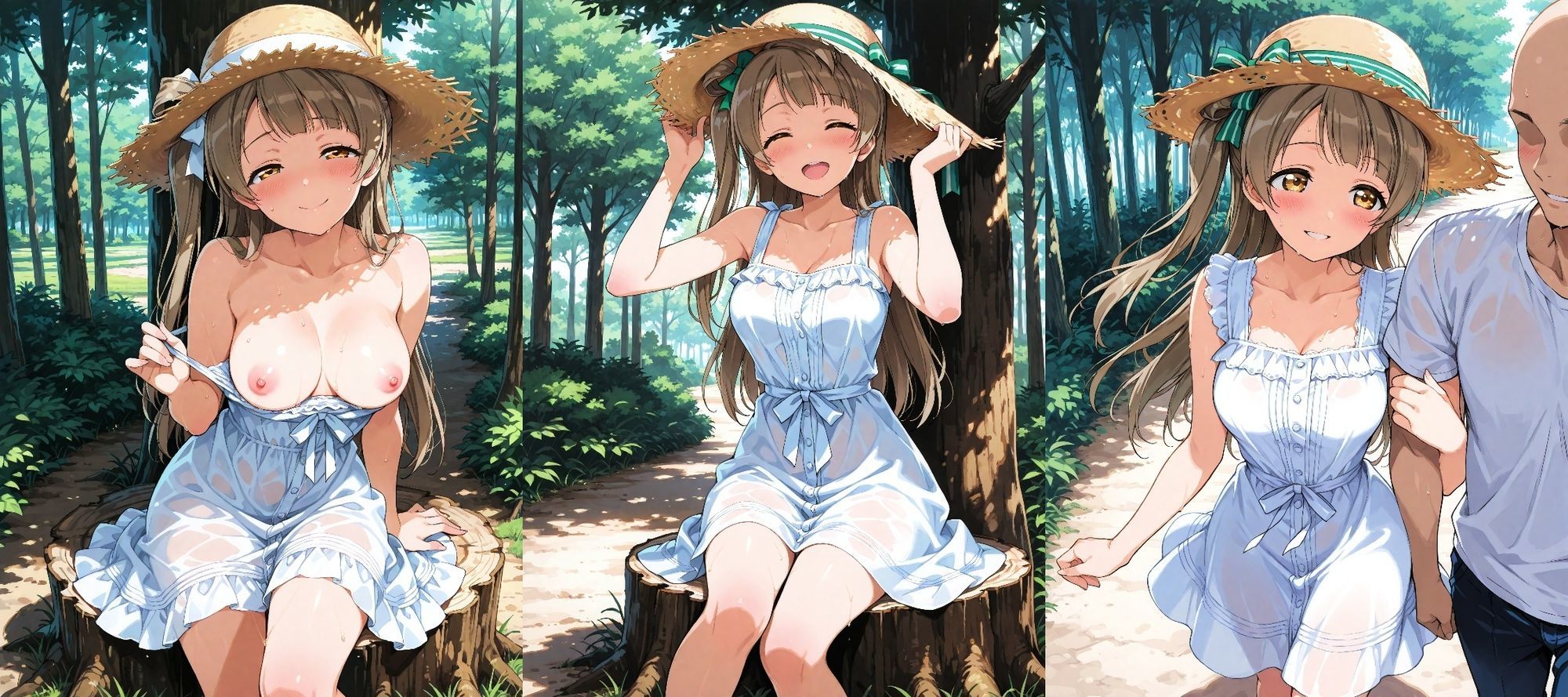 ことりとえっち 温泉お泊り編 サンプル8ページ目