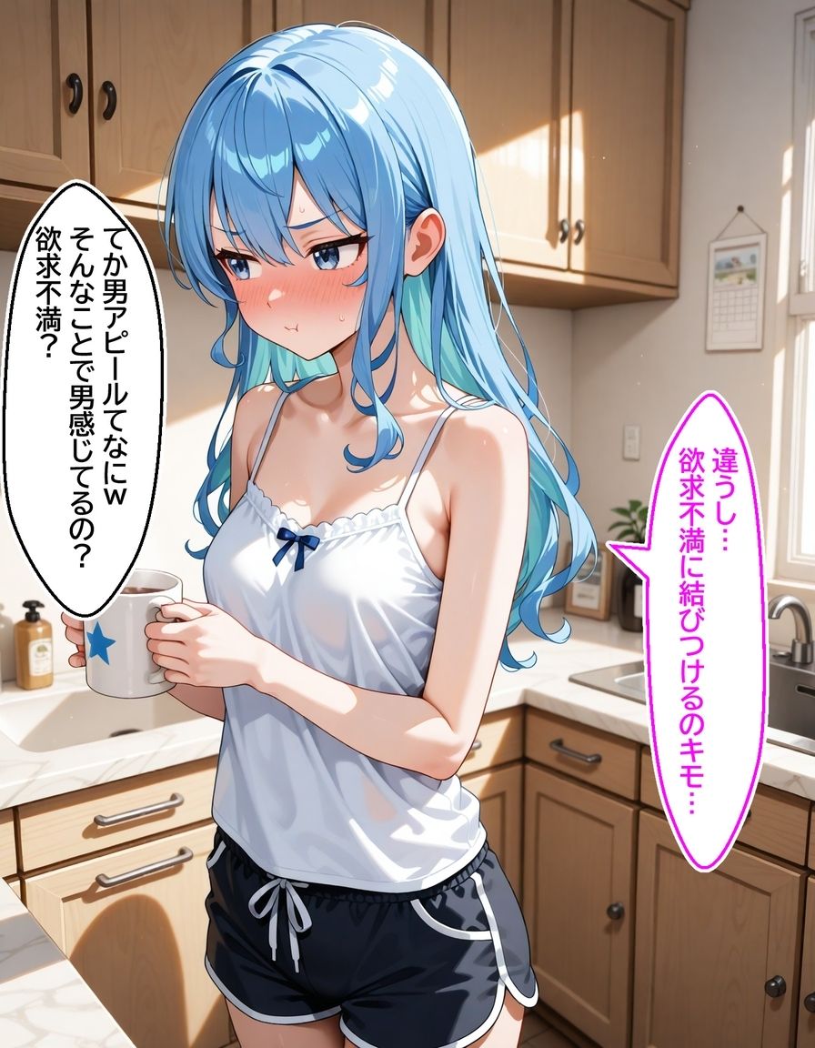 格下だと思ってた幼馴染に分からされる話  星〇すいせい  193枚 サンプル5ページ目