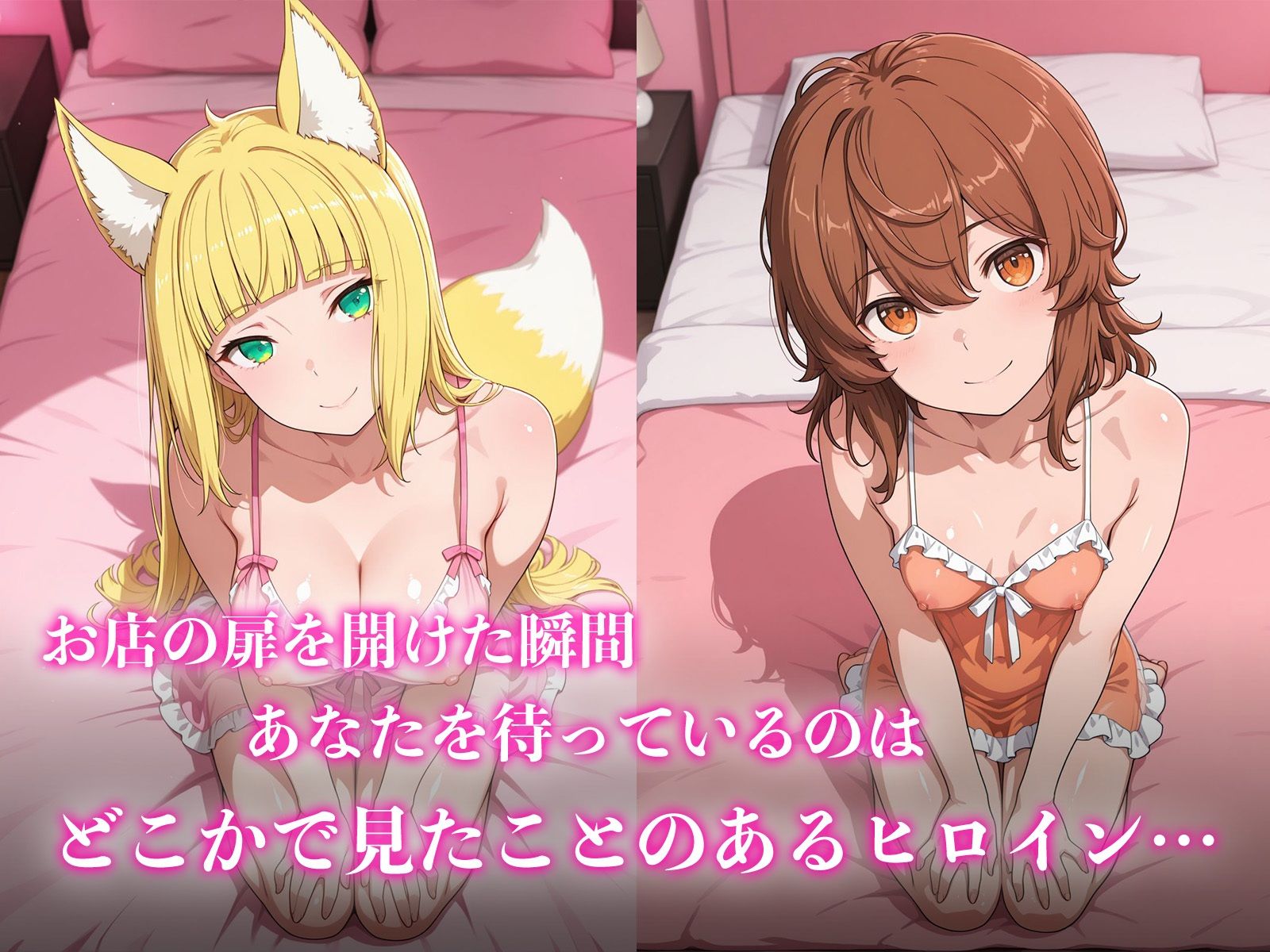 あのヒロインに会える風俗店〜ダン〇ち編2〜 サンプル1ページ目