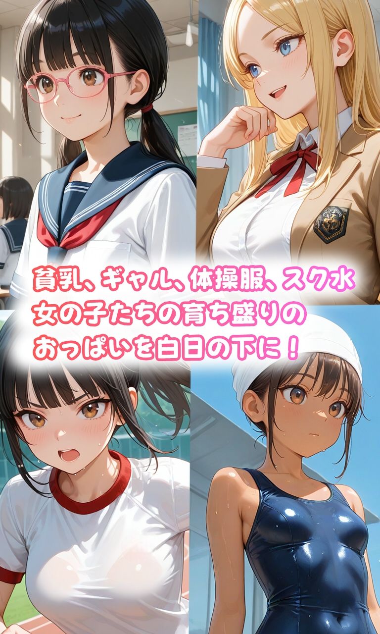 おっぱいを晒される女の子たち  学生編 サンプル7ページ目