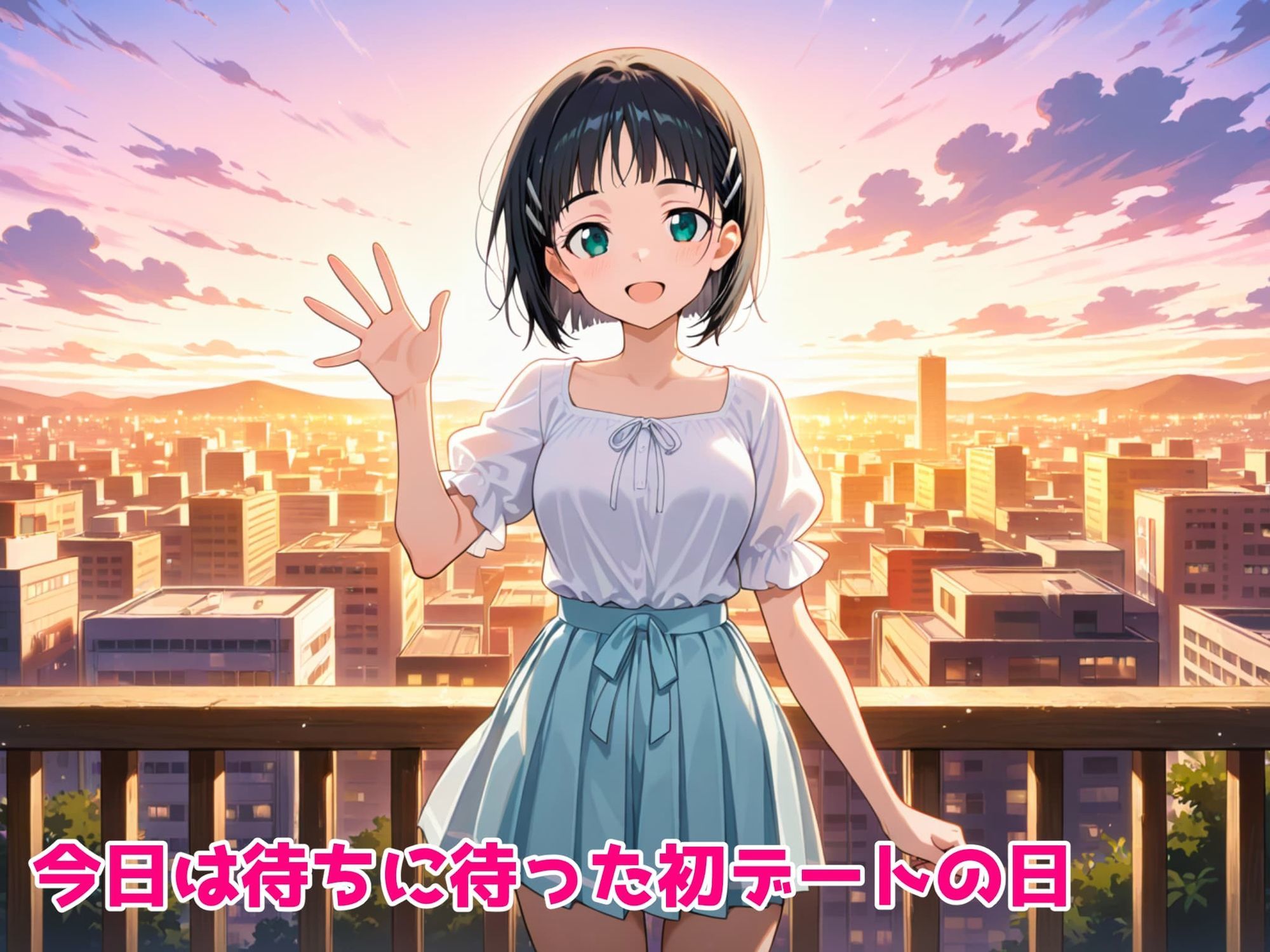 人気ヒロイン初デートで処女を失う〜桐ヶ谷直葉編〜 サンプル1ページ目