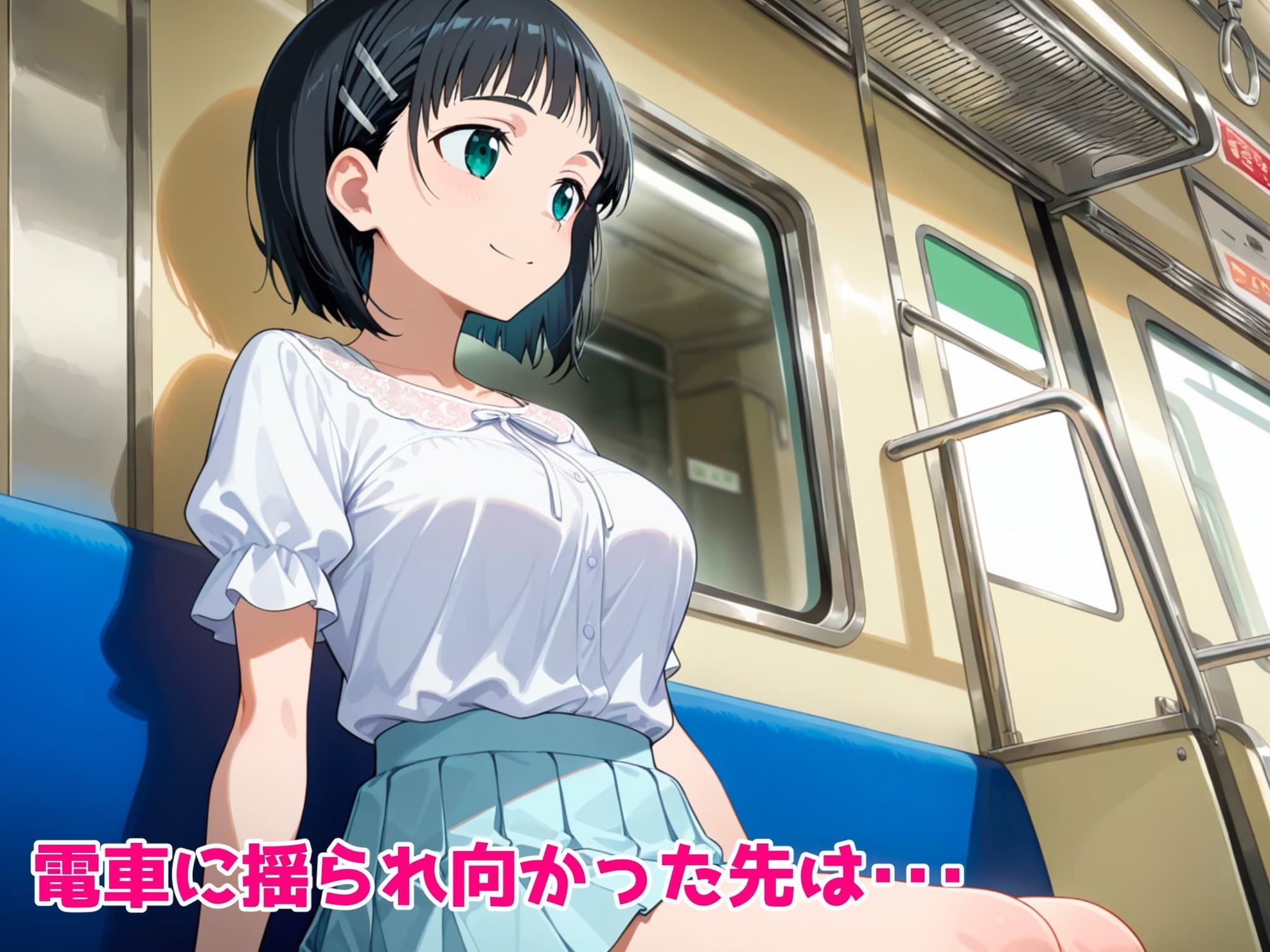 人気ヒロイン初デートで処女を失う〜桐ヶ谷直葉編〜 サンプル2ページ目