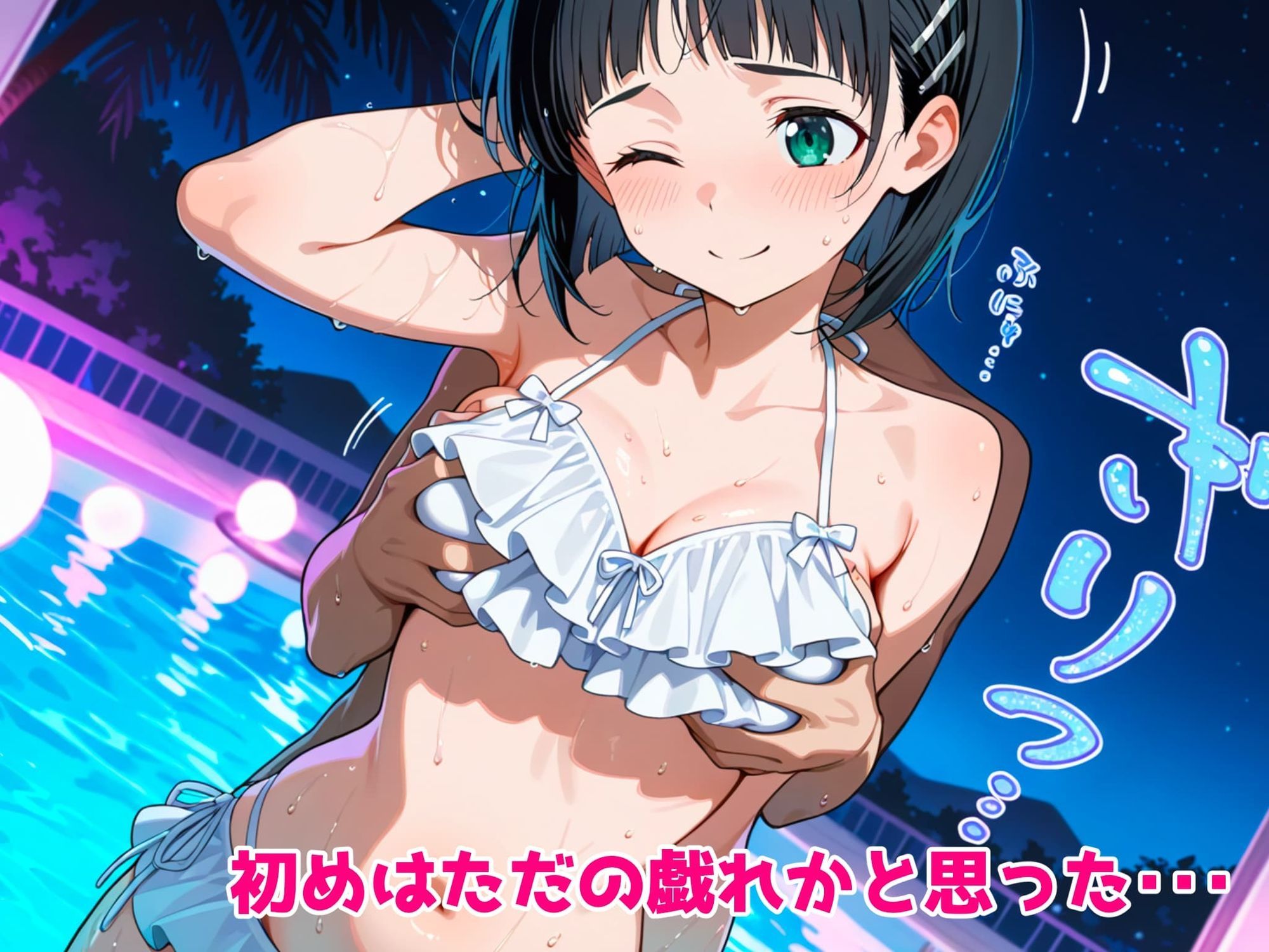 人気ヒロイン初デートで処女を失う〜桐ヶ谷直葉編〜 サンプル6ページ目