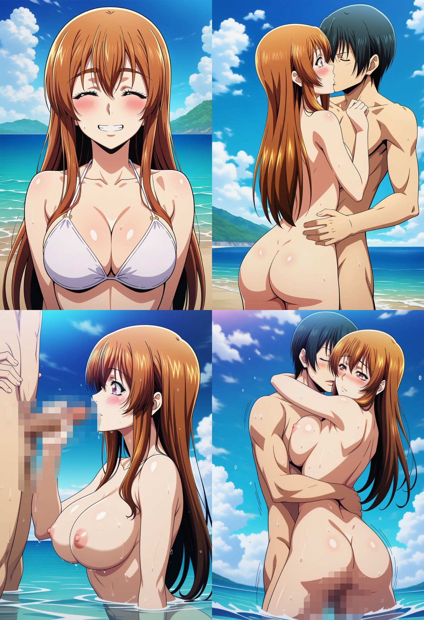 めちゃラブセックス （ぐら〇ぶる編） サンプル4ページ目