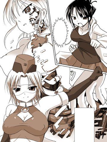 科學闘姫シルバーライナD 02 サンプル1ページ目