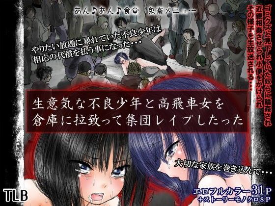 生意気な不良少年と高飛車女を倉庫に拉致って集団レ●プしたった