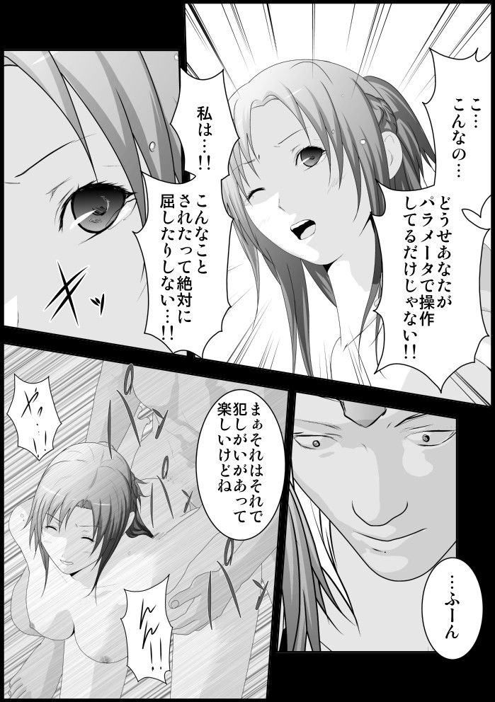 アスナ・監禁飼育 サンプル1ページ目