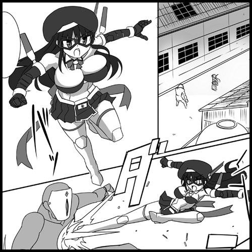 新・科學闘姫シルバーライナ 09 サンプル1ページ目