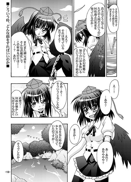 幻想郷探訪録弐 サンプル3ページ目