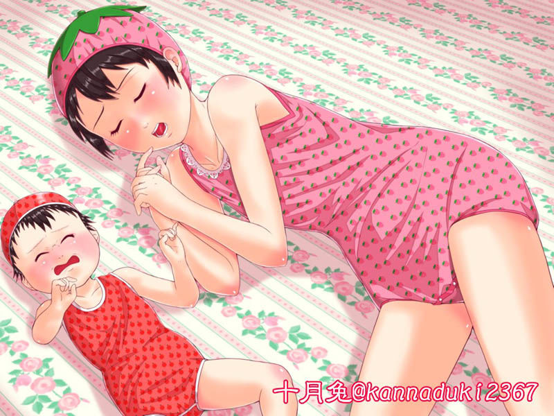 おもらし兄妹 〜メイとマイ〜 サンプル3ページ目