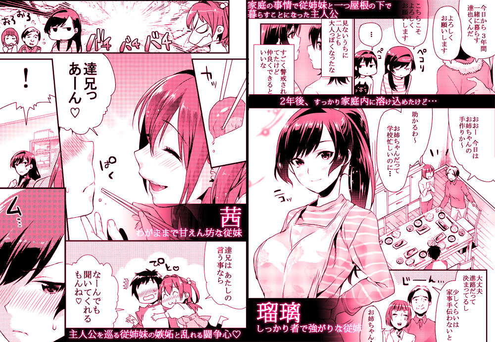 姉君妹君総集編 サンプル2ページ目