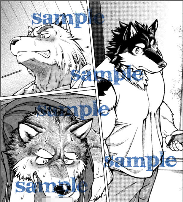 9ANIMALS ver.4.0 ROUGH WOLF サンプル2ページ目