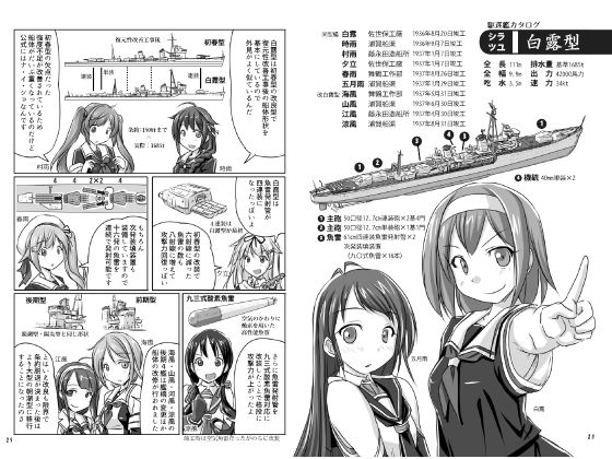 艦●教室＜〇四＞駆逐艦・上巻 サンプル3ページ目