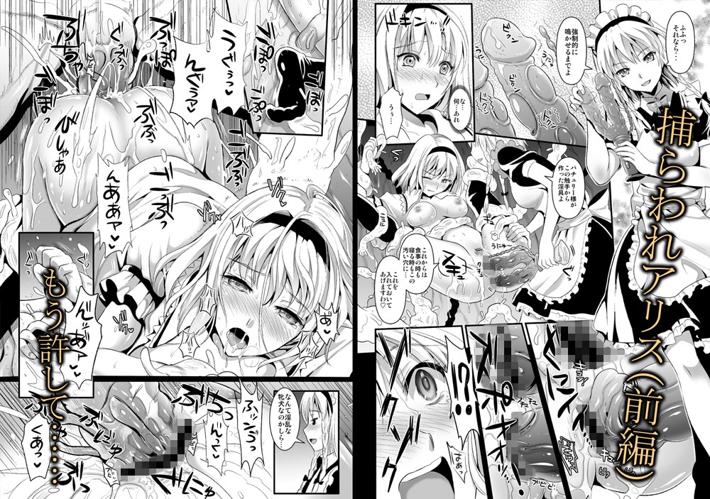 捕らわれアリス 糞肉便器（前編） サンプル2ページ目