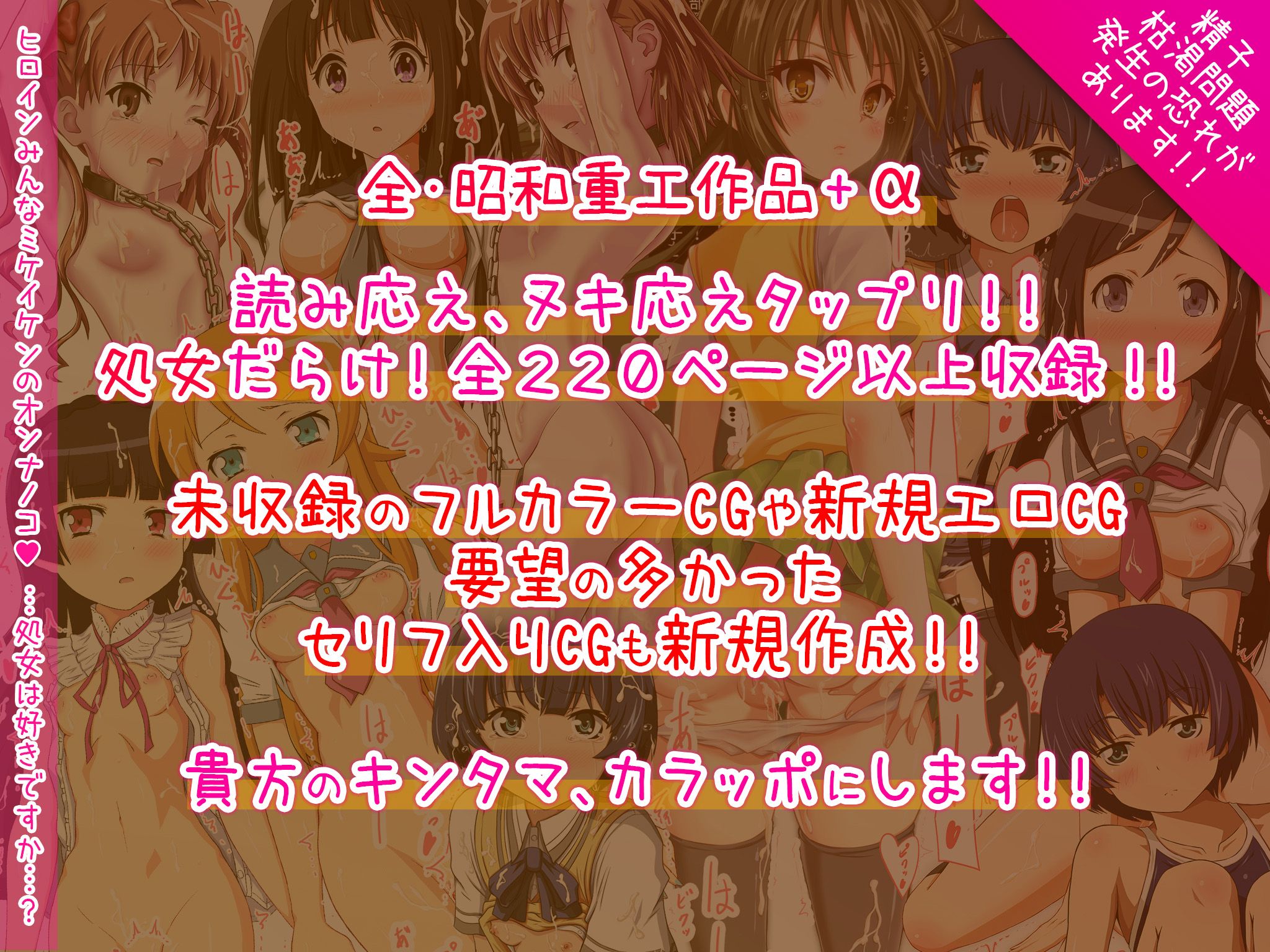 少女達の絶望 奪われたヒロイン達の純潔… サンプル1ページ目