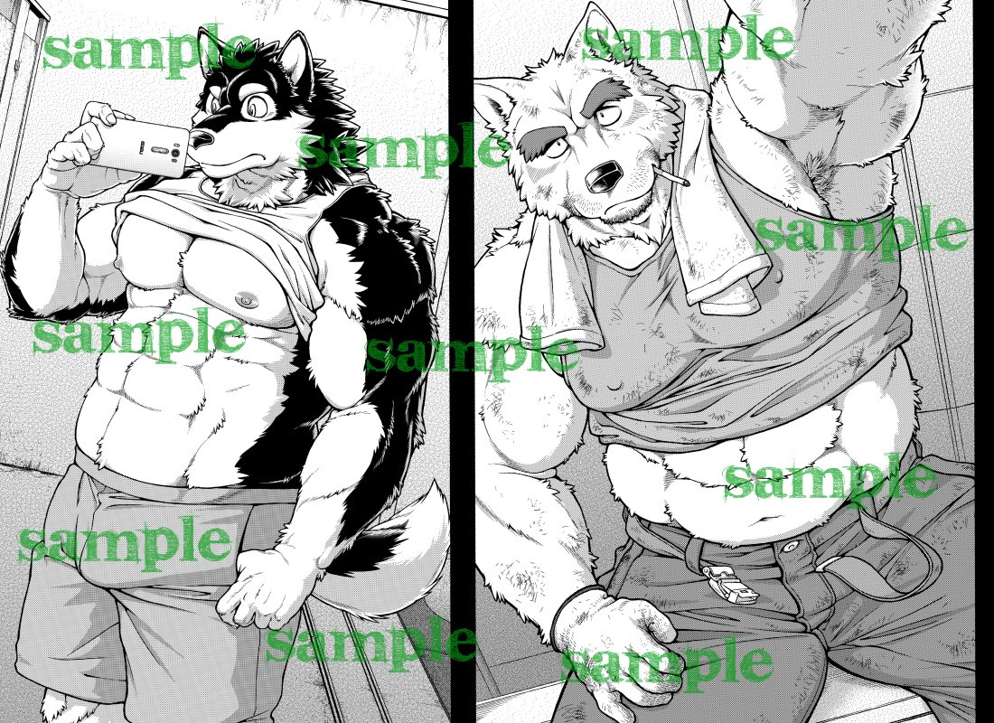 9ANIMALS ver.4.1 ‘TOUGH WOLF’ サンプル1ページ目