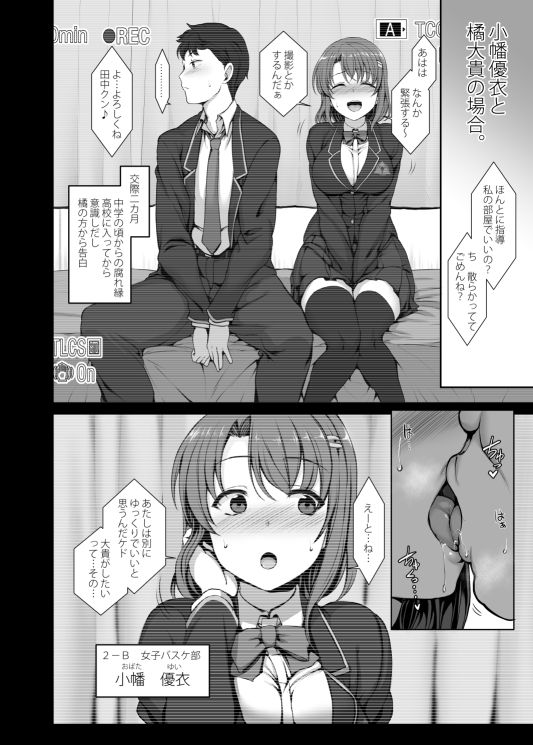 催●性指導 1小幡優衣と橘大貴の場合 サンプル1ページ目