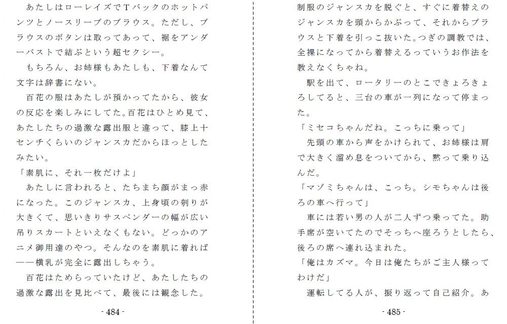 縄と鞭の体育補習 サンプル6ページ目