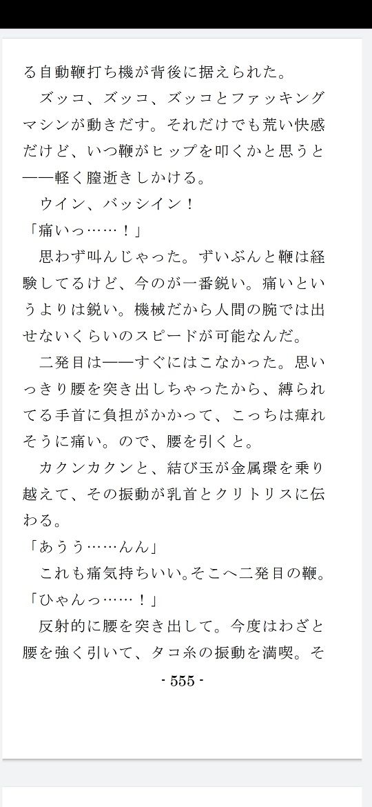 縄と鞭の体育補習 サンプル7ページ目