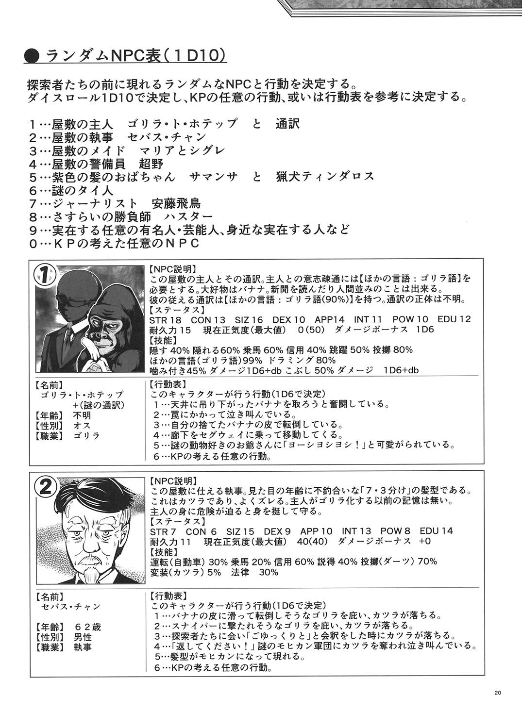絶対に笑ってはイケナイ…クトルゥフ神話24時 サンプル1ページ目