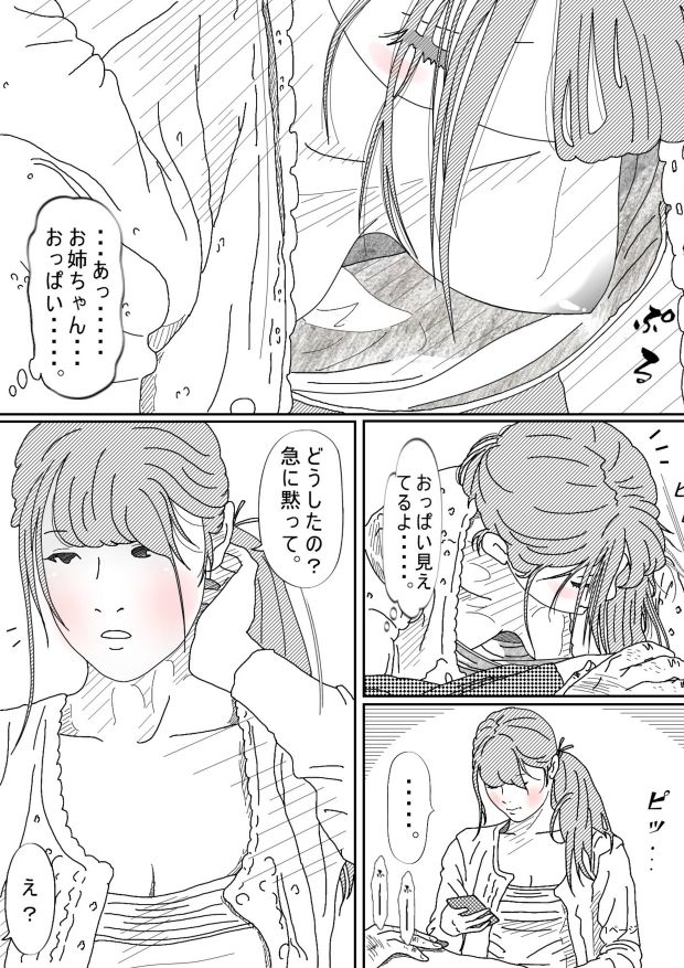 お姉ちゃん サンプル2ページ目