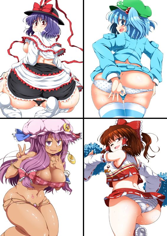 けつだらけ東方総集編しりーず2＋ サンプル4ページ目