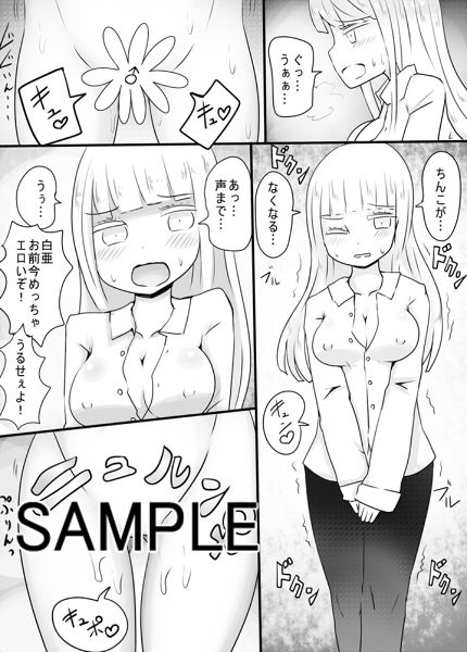 男子○校生、女体化、SEX サンプル2ページ目