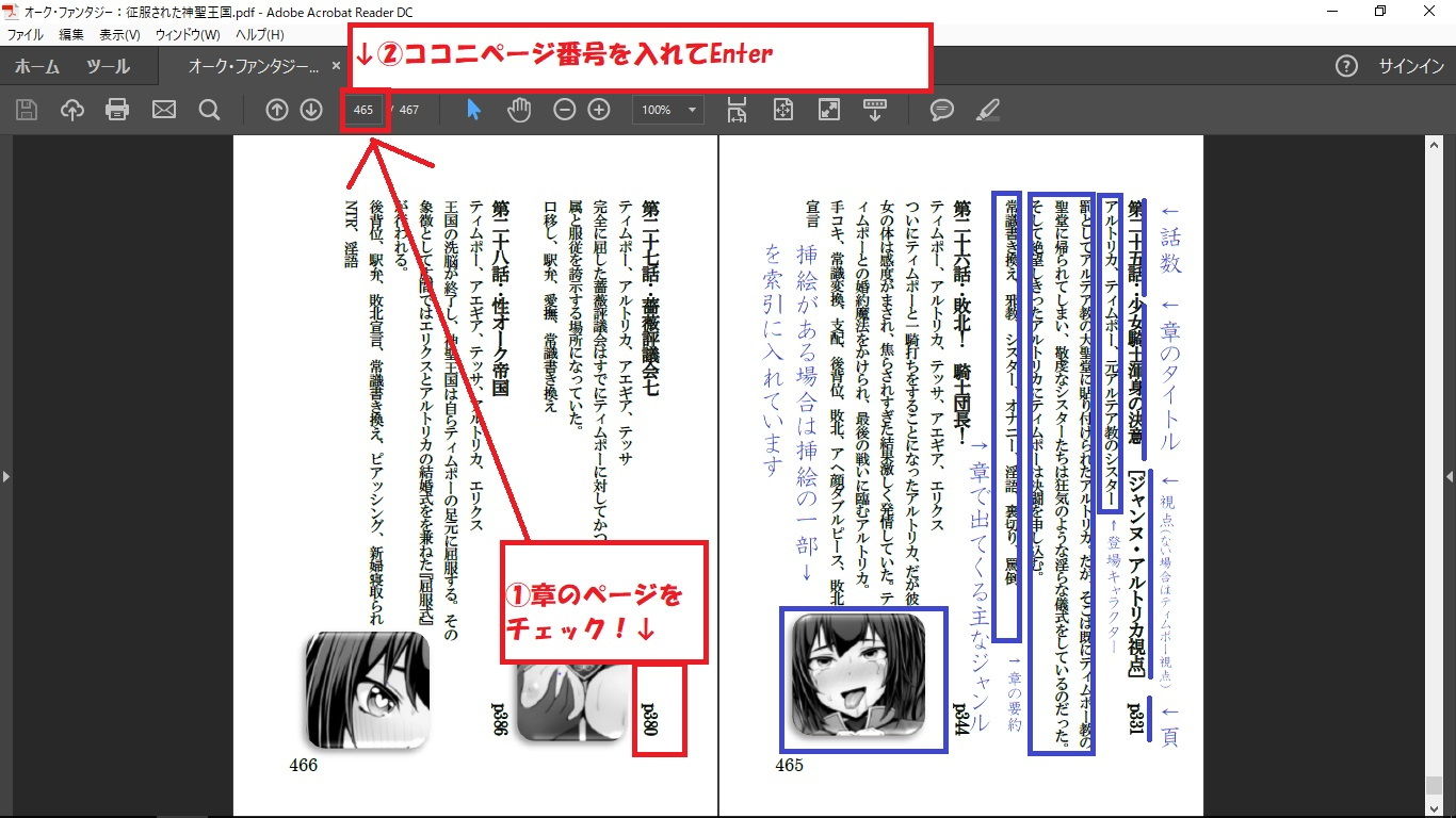 オーク・ファンタジー 征服された神聖王国 サンプル6ページ目