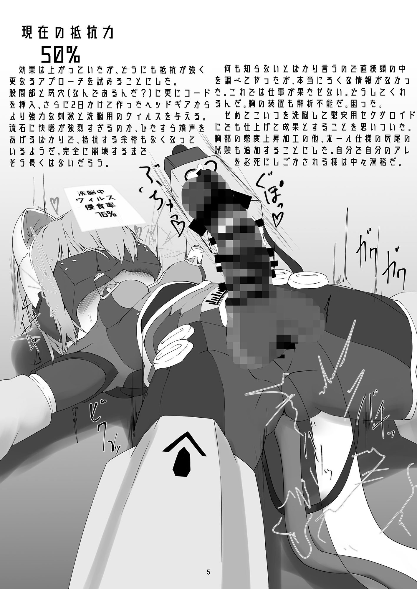 Uchi_no_ko Cyborg Futanari Mind_Control Log サンプル3ページ目