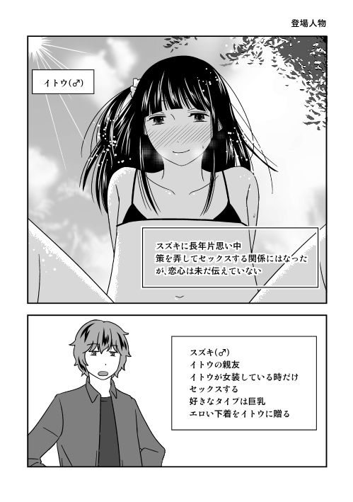 親友が引っ越すので同棲はじめたけど思ってたのとなんか違う。 サンプル5ページ目
