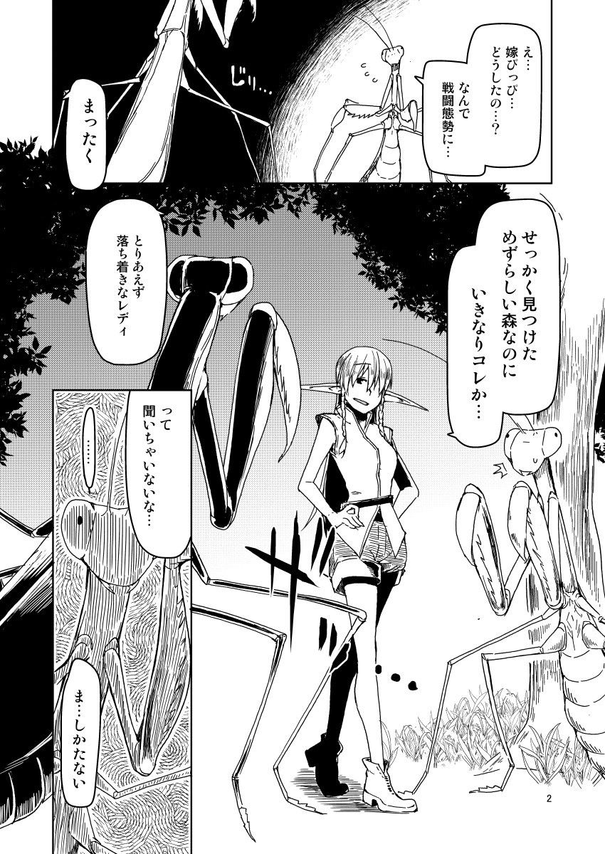 ドスケベエルフの異種姦日記 5 サンプル2ページ目