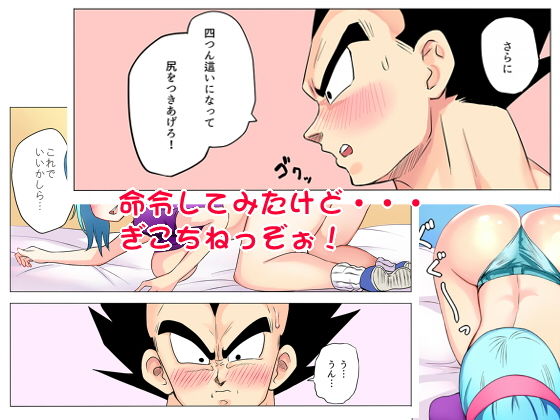 ブルマが寂しそうなベジータをみてついなんとなくな本 サンプル6ページ目