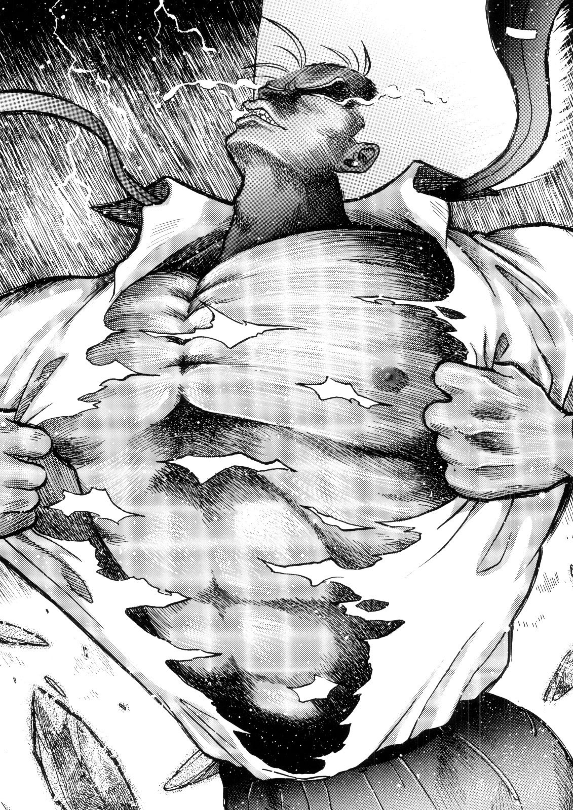 まんが「無敵刑事大打撃1，5」 サンプル1ページ目